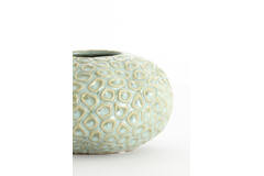 Tealight Ø16,5x9,5 cm CAREZZA ceramics light green