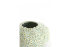 Tealight Ø16,5x9,5 cm CAREZZA ceramics light green