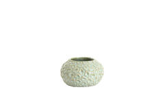 Tealight Ø12x7,5 cm CAREZZA ceramics light green