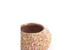Tealight Ø12x7,5 cm CAREZZA ceramics light pink