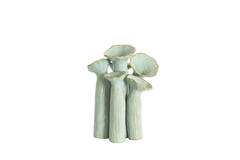 Vase deco 24x21x31 cm MISURINA ceramics light blue