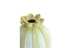Vase deco Ø18x19,5 cm SORINO ceramics light green+light blue