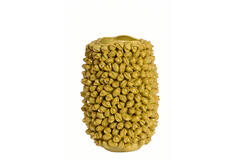 Vase deco Ø31,5x45 cm ANABELA ceramics olive green-brown