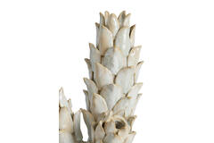 Vase deco 19,5x17x27,5 cm CARCIOFO ceramics cream+beige