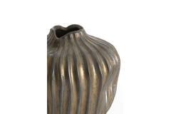 Vase deco Ø30x35 cm VECHHIA ceramics antique bronze