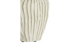 Vase deco 21x13x25 cm VECHHIA ceramics cream