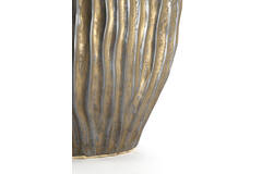 Vase deco 30x19x35 cm VECHHIA ceramics antique bronze