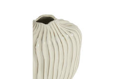 Vase deco 30x19x35 cm VECHHIA ceramics cream