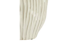 Vase deco 30x19x35 cm VECHHIA ceramics cream
