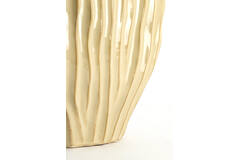 Vase deco 30x19x35 cm VECHHIA ceramics light brown