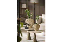 Vase deco 30x19x35 cm VECHHIA ceramics light brown