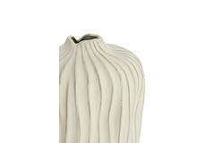 Vase deco Ø26x40 cm VECHHIA ceramics cream