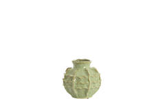 Vase deco Ø21x20 cm LOSETO ceramics green
