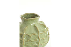 Vase deco Ø21x20 cm LOSETO ceramics green