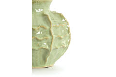 Vase deco Ø21x20 cm LOSETO ceramics green