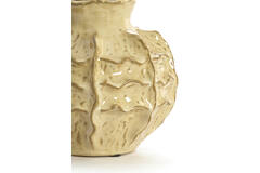 Vase deco Ø21x20 cm LOSETO ceramics light brown