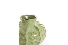 Vase deco Ø30x28 cm LOSETO ceramics green