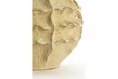 Vase deco Ø30x28 cm LOSETO ceramics light brown