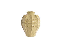 Vase deco Ø26x35 cm LOSETO ceramics light brown