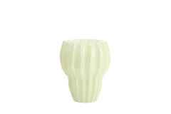 Vase Ø20x24 cm RODENGO glass mint green