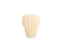 Vase Ø20x24 cm RODENGO glass peach