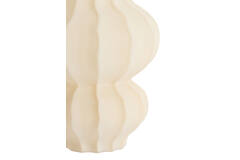 Vase Ø16x18,5 cm MARANZA glass matt beige