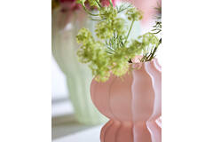 Vase Ø16x18,5 cm MARANZA glass matt pink