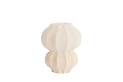 Vase Ø20x23 cm MARANZA glass matt beige