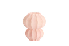 Vase Ø20x23 cm MARANZA glass matt pink
