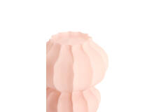 Vase Ø20x23 cm MARANZA glass matt pink