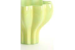 Vase Ø20x15,5 cm LUSON glass light green+mint