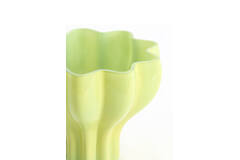 Vase Ø20x15,5 cm LUSON glass light green+mint