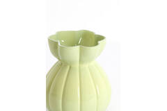 Vase Ø17,5x19 cm BRUNICO glass mint green