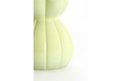 Vase Ø17,5x19 cm BRUNICO glass mint green