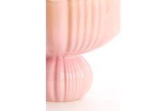 Vase Ø17,5x15 cm MAZZIN glass pink+yellow