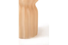 Vase Ø16x33,5 cm TERENTO glass matt sand