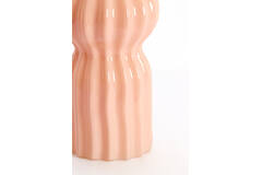 Vase Ø16x33,5 cm TERENTO glass pink