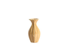 Vase deco Ø8,5x15,5 cm SHIREL ceramics orange