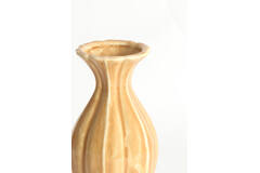 Vase deco Ø8,5x15,5 cm SHIREL ceramics orange