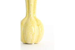 Vase deco Ø8x17 cm SYDELL ceramics yellow