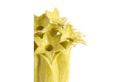 Vase deco Ø21,5x23,5 cm SAMPAGA ceramics yellow