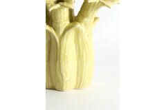 Vase deco Ø21,5x23,5 cm SAMPAGA ceramics yellow-green