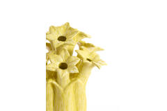 Vase deco Ø26,5x28 cm SAMPAGA ceramics yellow
