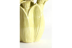 Vase deco Ø26,5x28 cm SAMPAGA ceramics yellow-green