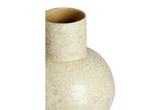 Vase deco Ø30x45 cm GIRONA bamboo cream