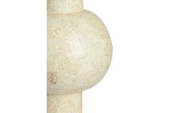 Vase deco Ø30x45 cm GIRONA bamboo cream