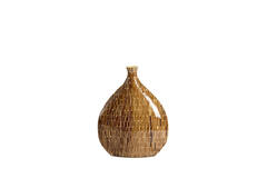 Vase deco 25x11x32 cm LORCA bamboo brown