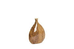 Vase deco 25x11x32 cm LORCA bamboo brown