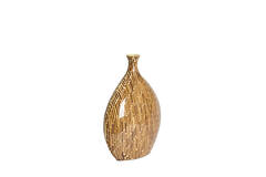 Vase deco 33x13x38 cm LORCA bamboo brown