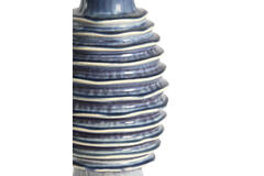 Vase deco Ø17,5x30 cm PREDOSA ceramics blue